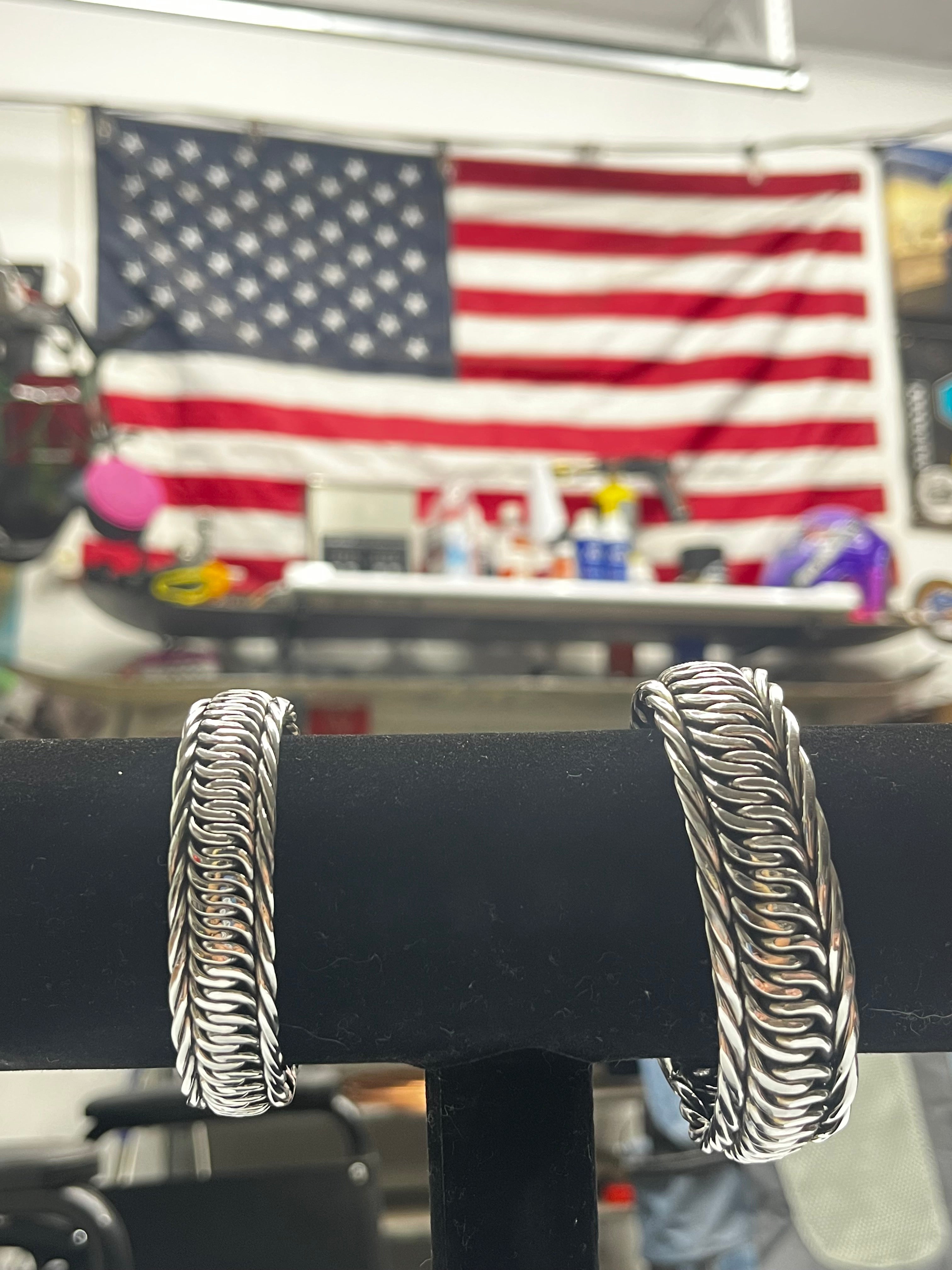 Full Stainless Steel Cuff Bracelet