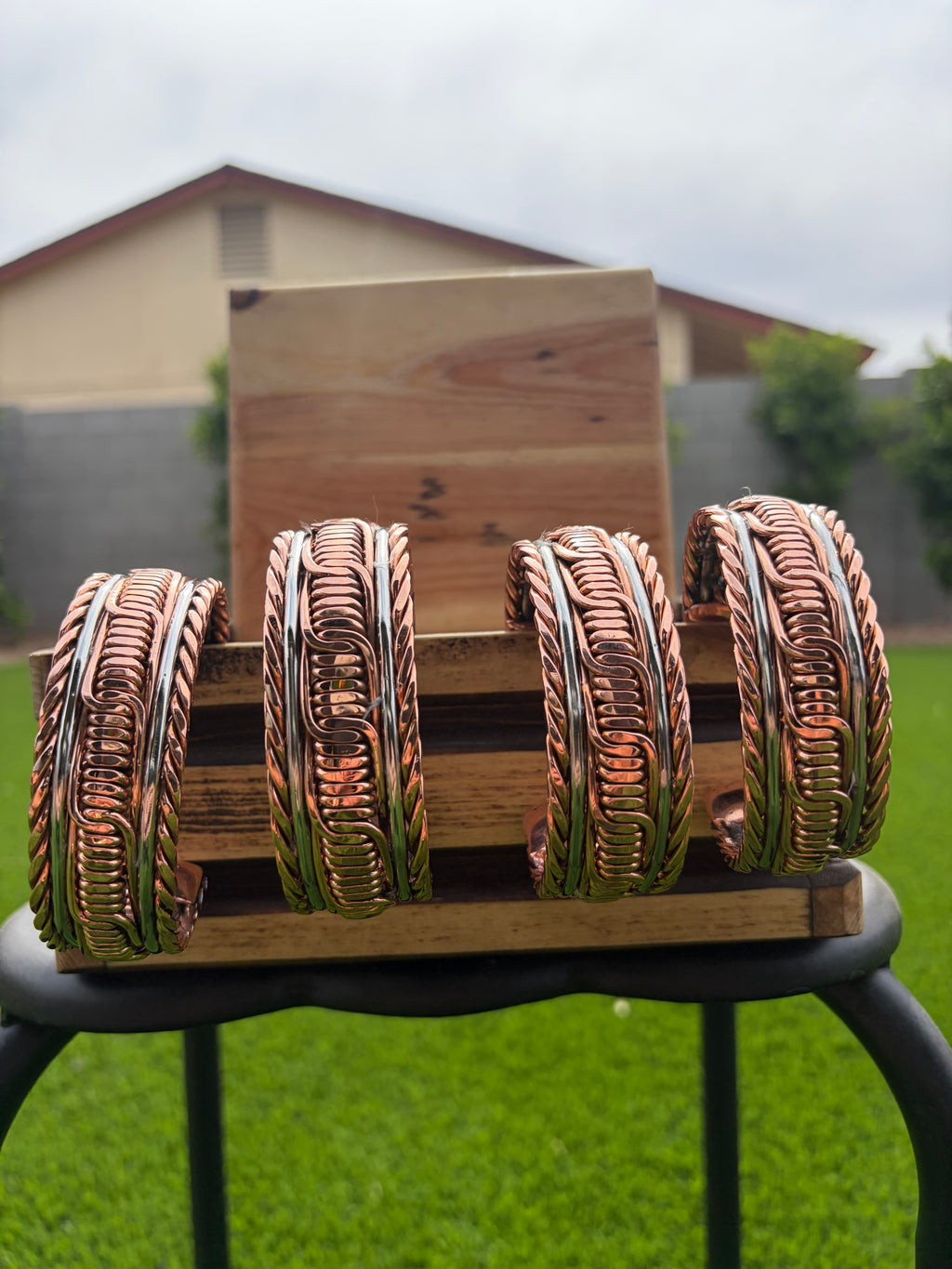 Copper/Stainless Cuff Bracelet
