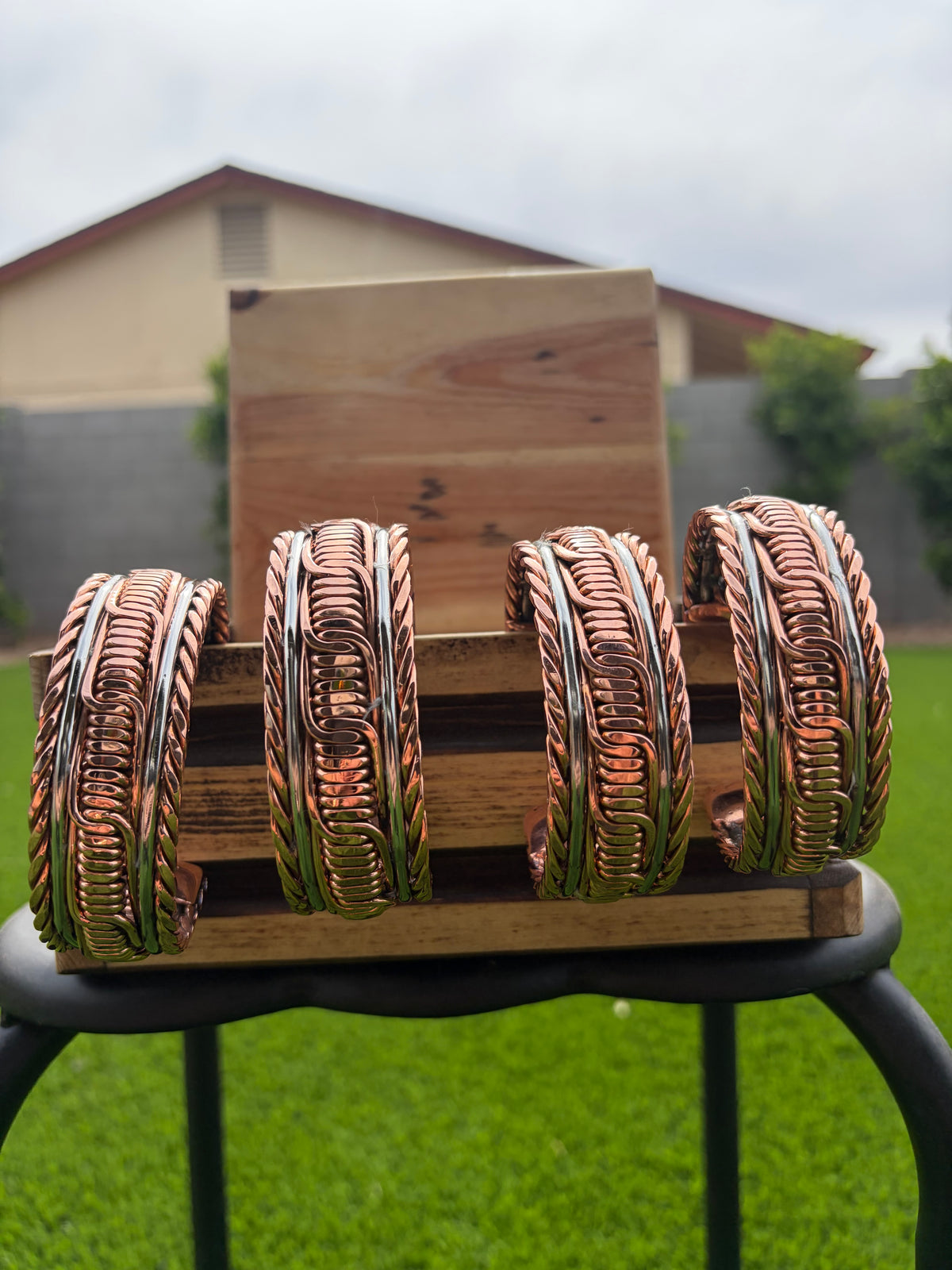 Copper/Stainless Cuff Bracelet