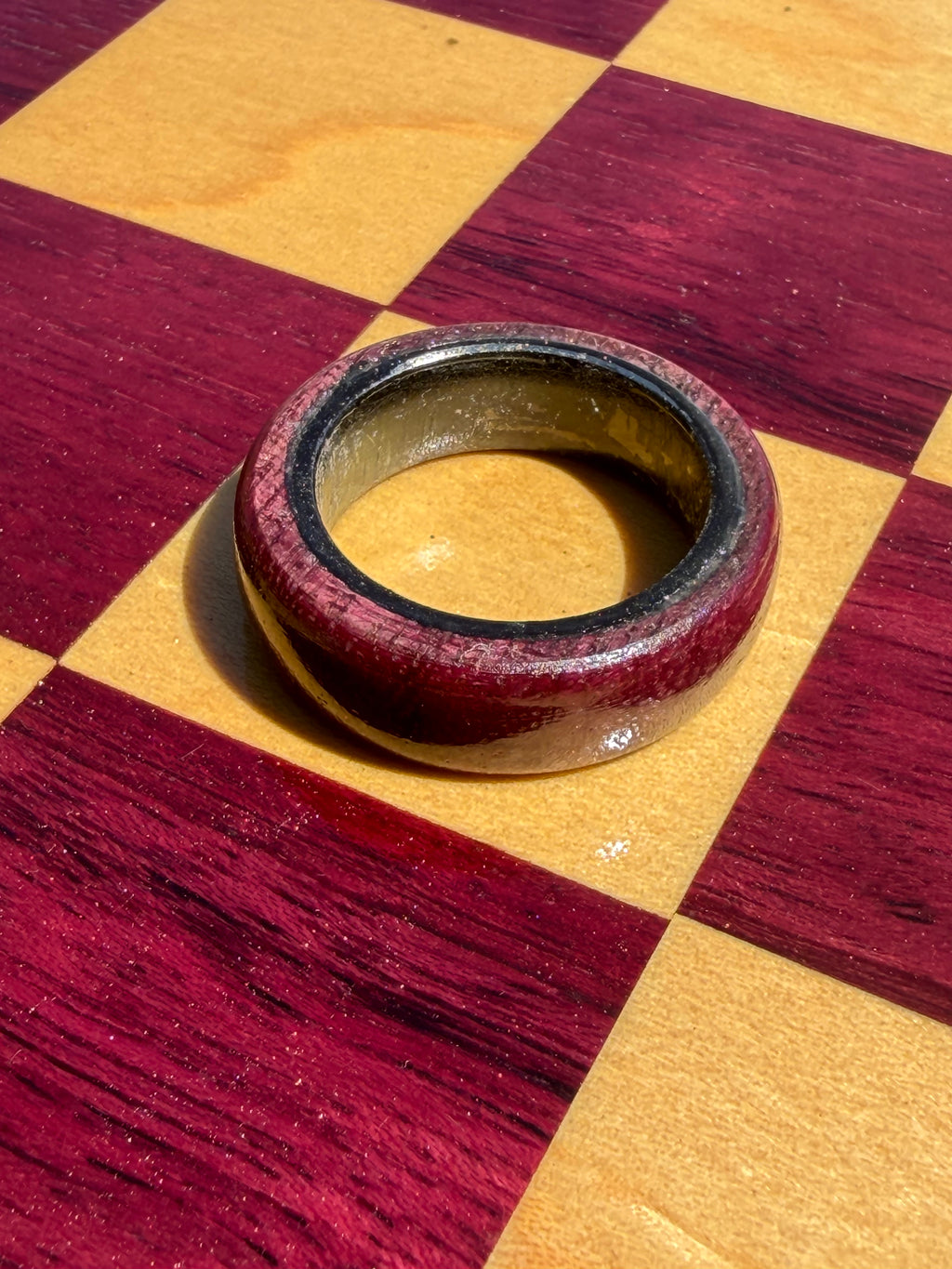 Purple Heart Wooden Ring