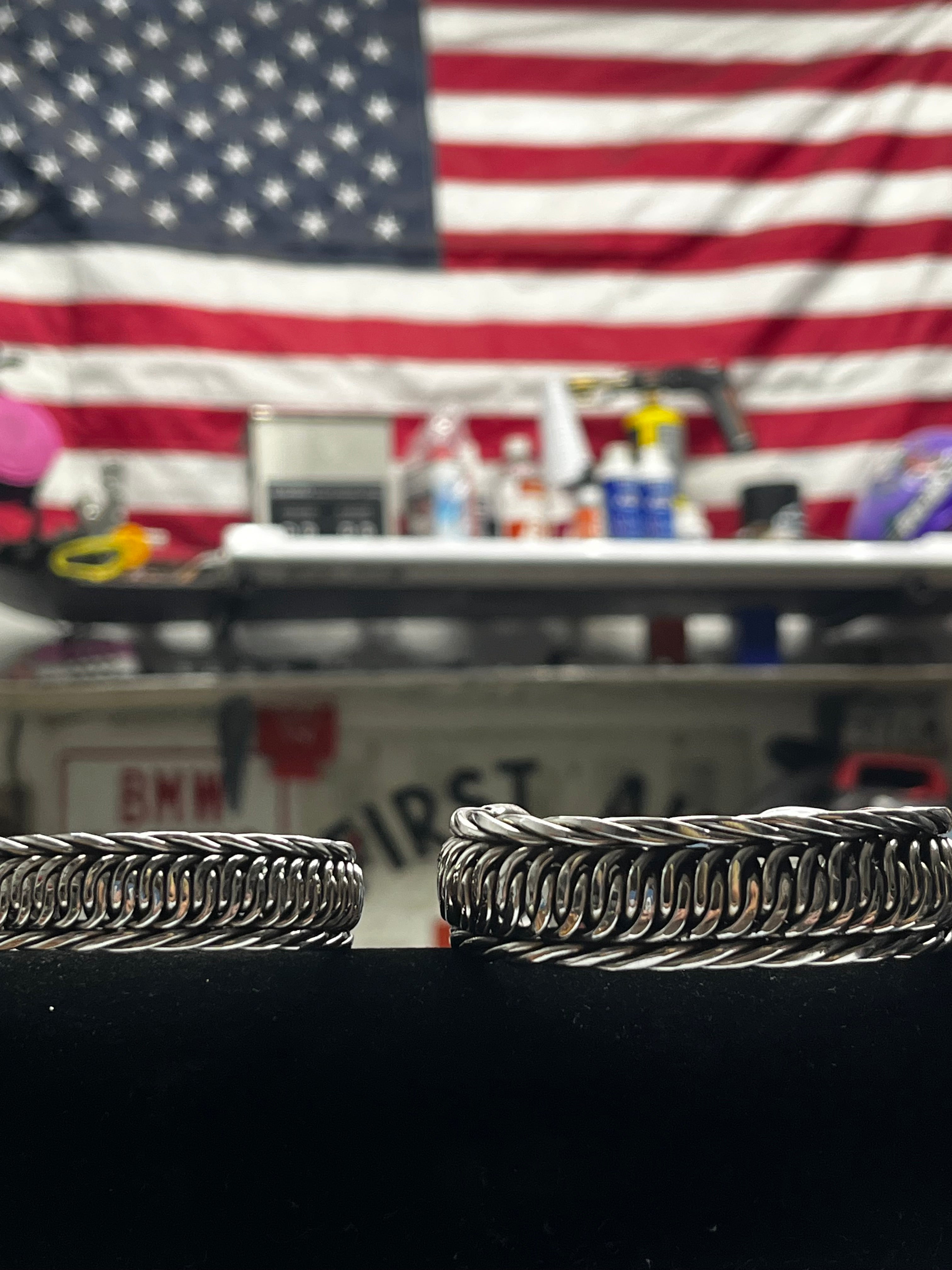Full Stainless Steel Cuff Bracelet