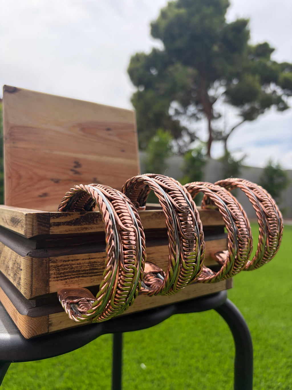 Copper/Stainless Cuff Bracelet