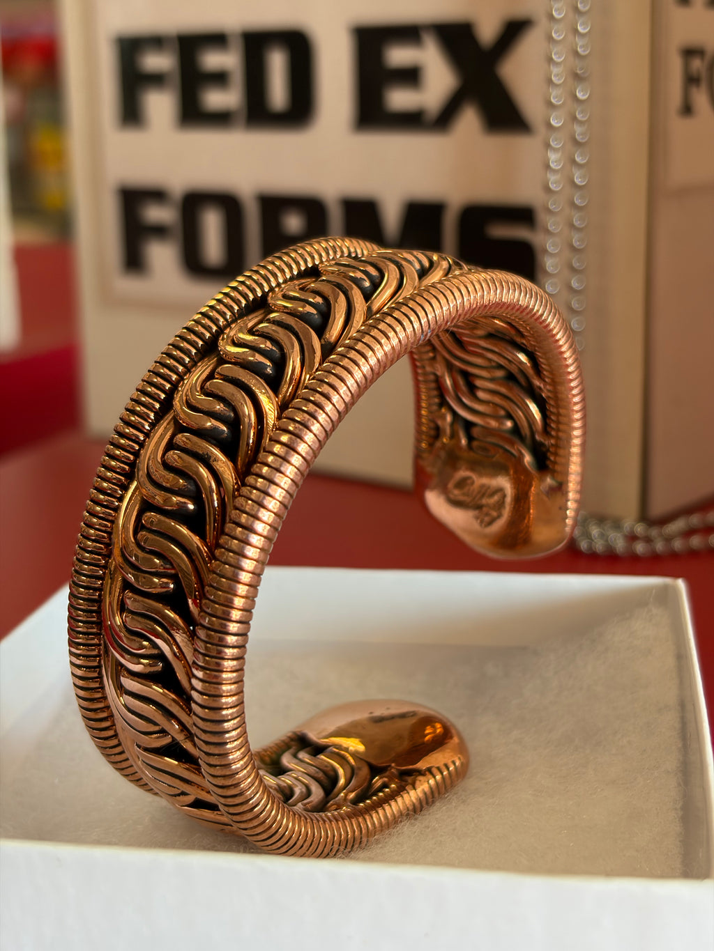 Handmade Copper Cuff Bracelet