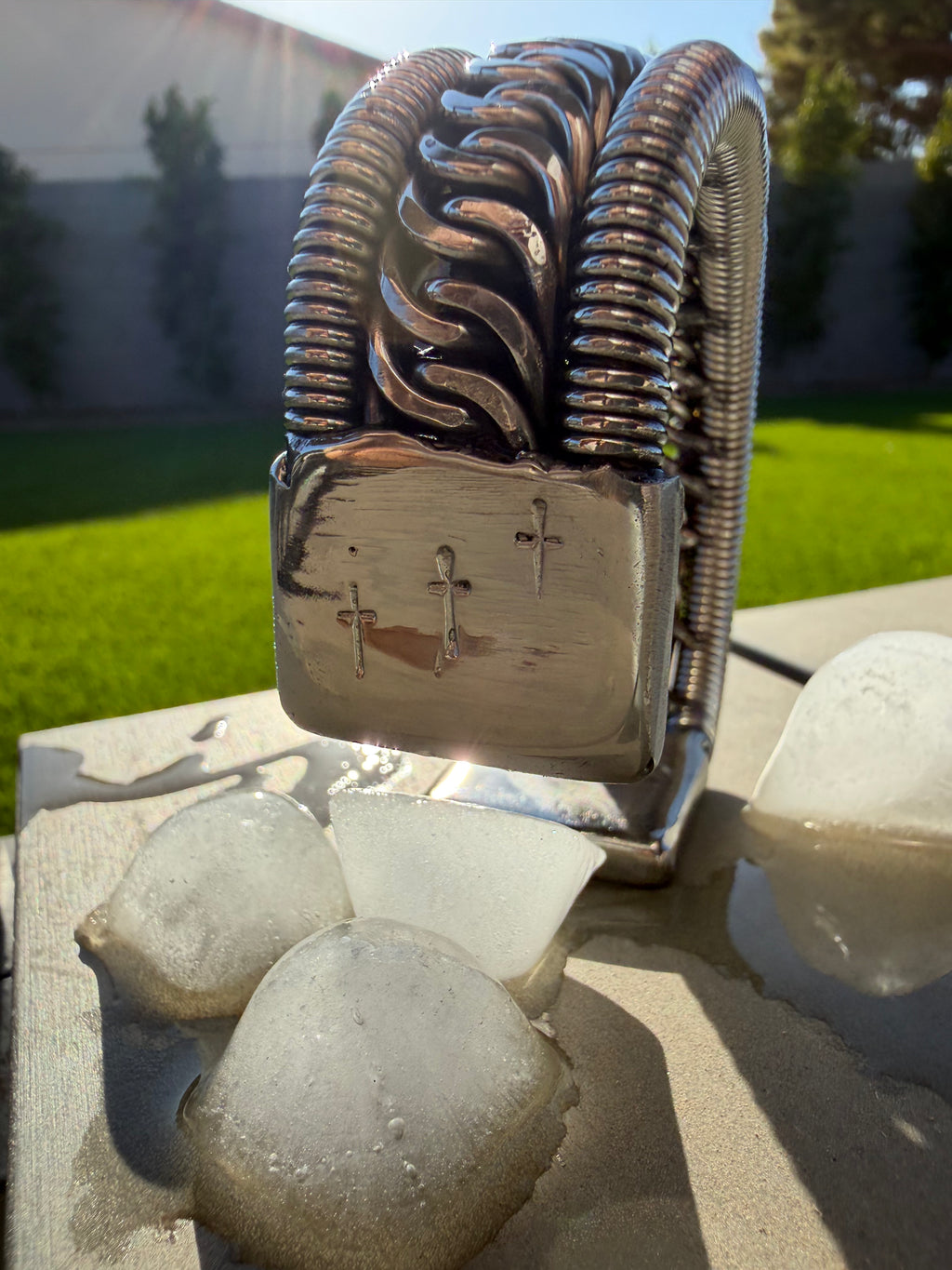 The Dime Piece!! ™️ Handmade Stainless steel cuff bracelet!