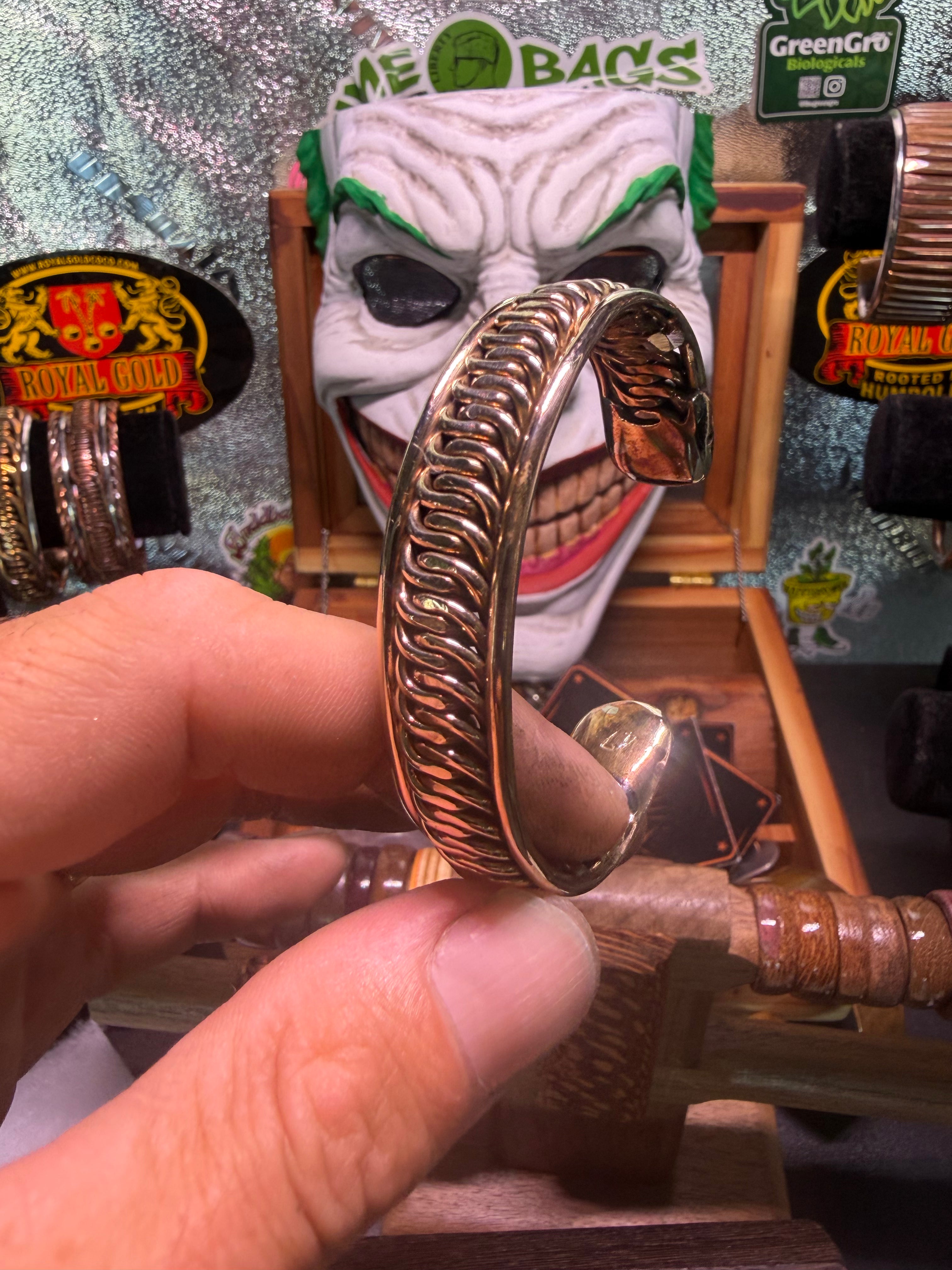 Silicon Bronze Cuff Bracelet!