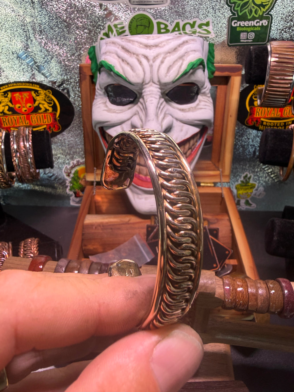 Silicon Bronze Cuff Bracelet!